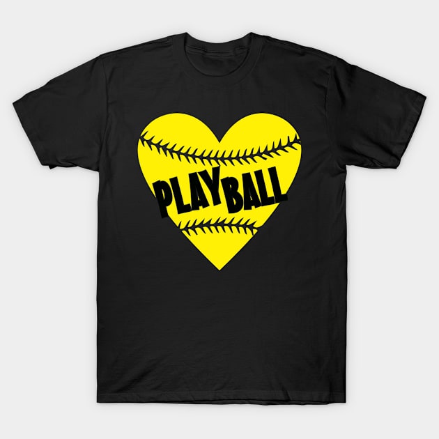 Play Ball T-Shirt by APuzzleOfTShirts